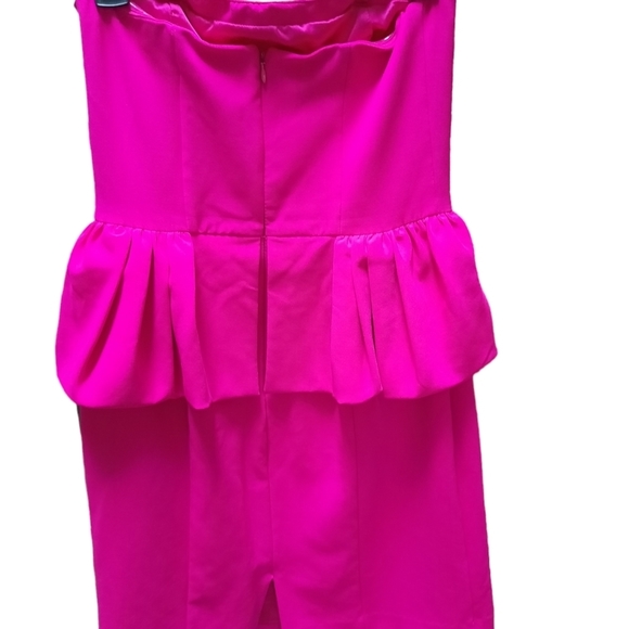 Express Pink Women's Strapless Dress - Picture 7 of 7